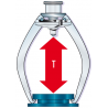 U.301 Facom U.301 - Extracteurs auto-serrants pour prise extérieure griffes fines