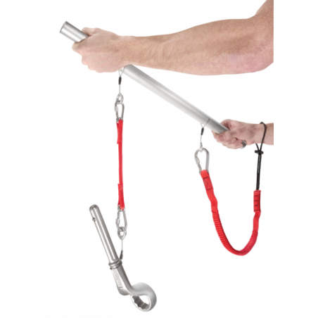 LAN0.2 Facom Longe 20 cm - Double mousquetons 60 mm en inox à vis - SLS