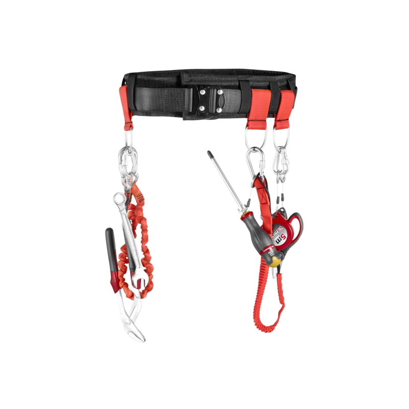 LAN1.2 Facom Longe 1,2 m - Double mousquetons 80 mm en inox à vis - SLS