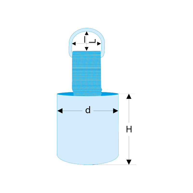 SLS.G13 Facom SLS.G - Gaines thermo rétractables avec anneau métal en forme de "D" - SLS