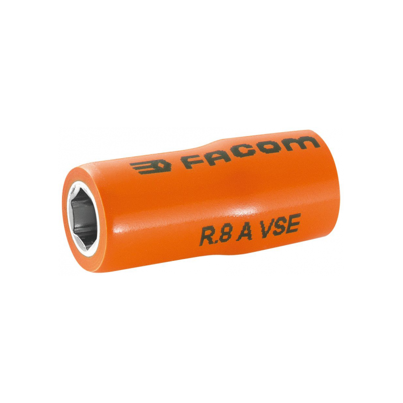 R.12AVSE Facom R.AVSE - Douilles 1/4" 6 pans isolées 1000 Volts série VSE