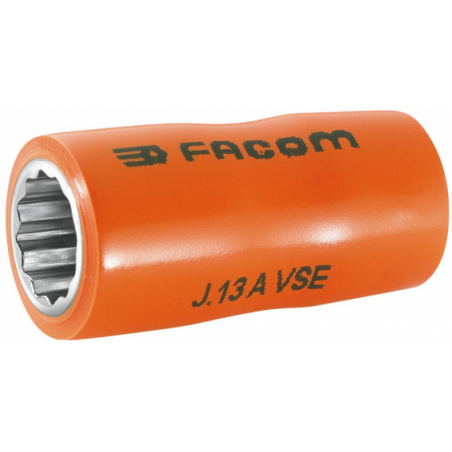 J.10AVSE Facom J.AVSE - Douilles 3/8" 12 pans isolées 1000 Volts série VSE