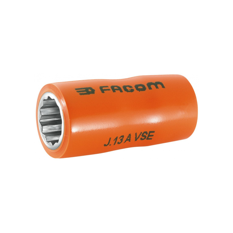 J.12AVSE Facom J.AVSE - Douilles 3/8" 12 pans isolées 1000 Volts série VSE