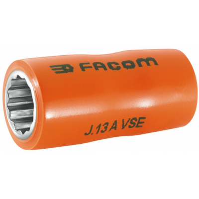 J.13AVSE Facom J.AVSE - Douilles 3/8" 12 pans isolées 1000 Volts série VSE