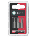 EX120.J3 Facom EX1 - Jeux de 3 embouts standards série 1 Torx®