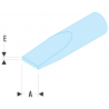 ES.175,5T Facom ES.12T - Embouts High Perf' Titane série 1 pour vis à fente