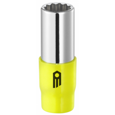 R.3/8ELF Facom R.ELF - Douilles 1/4" longues 12 pans en pouces - FLUO