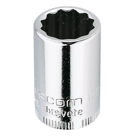 RB.3/8 Facom RB - Douilles 1/4" parois fines 12 pans en pouces