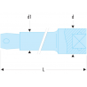 J.209S Facom J.S - Rallonges angulaires 3/8"