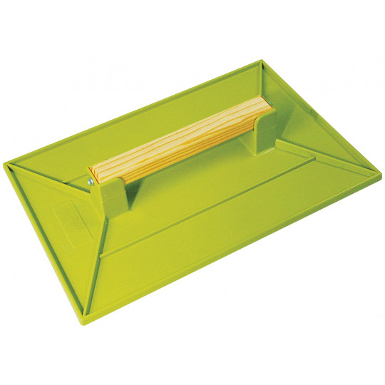 300502 TALOCHE DE MAÇONNERIE ABS VERTE 27 X 18 RECTANGLE SOFOP — free download