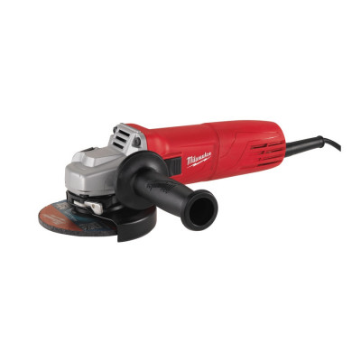 AG 10-125EK - 1000W, 125mm, 1 main. Livré en Carton, flasque, poignée additionnelle, LLO Milwaukee | 4933451220