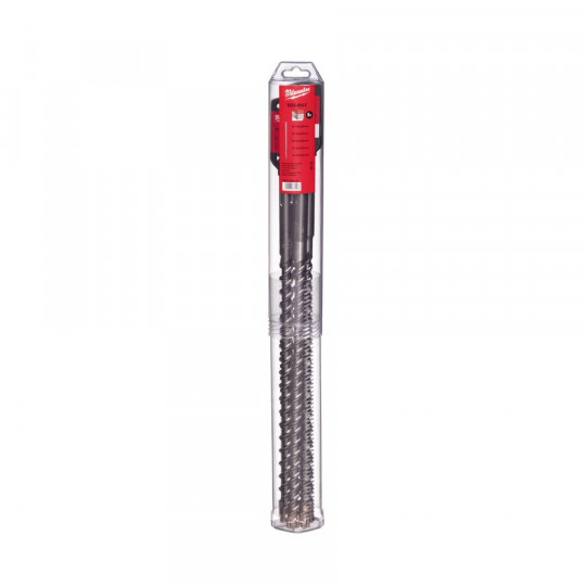 Foret-marteau SDS Max 18x340mm Makita (Quadro X), Pour Béton Et Pierre, Longueur Totale 340 Mm - Carbure Monobloc