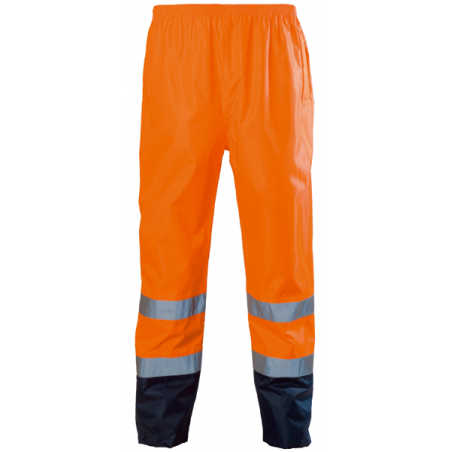 Ensemble de pluie HI WAY Breathane Hi-Viz - orange / marine - Coverguard | 7HWRO
