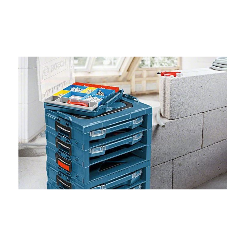 1600A001S8 Coffret de transport Bosch i-BOXX 72 Set 10 Professional outils Bosch Bleu