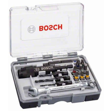 2607002786 Embouts de vissage Drill&Drive, coffret de 20 pièces Accessoire Bosch pro outils