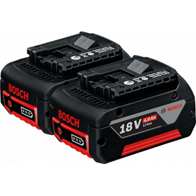 Lot de 3 outils 18V BOSCH PRO + batteries 2x5.0Ah / 1x5.5Ah +