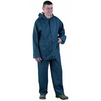 Ensemble de pluie 300 gr PU / PVC - bleu  - Coverguard | 50920