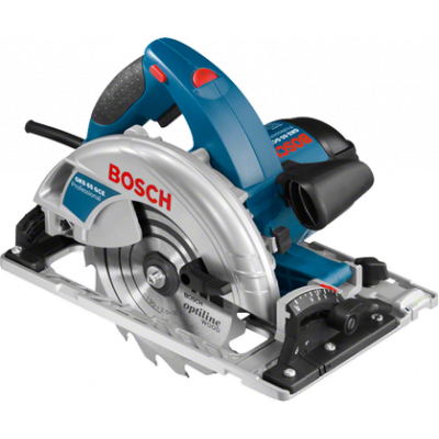 0601668901 Scie circulaire Bosch GKS 65 GCE Professional outils Bosch Bleu