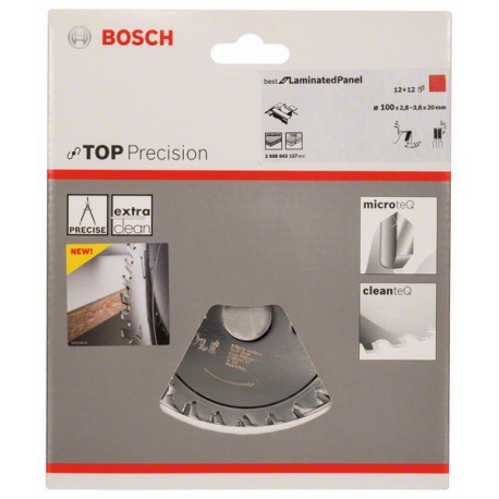 2608642127 Inciseur Top Precision Laminated Panel Accessoire Bosch pro outils