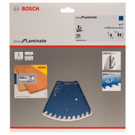 2608642133 Lame de scie circulaire Best for Laminate Accessoire Bosch pro outils
