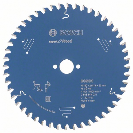 2608644031 Lame de scie circulaire Expert for Wood Accessoire Bosch pro outils