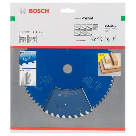 2608644060 Lame de scie circulaire Expert for Wood Accessoire Bosch pro outils