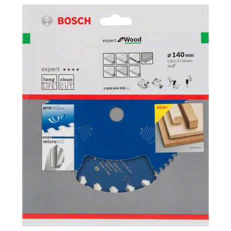 2608644008 Lame de scie circulaire Expert for Wood Accessoire Bosch pro outils
