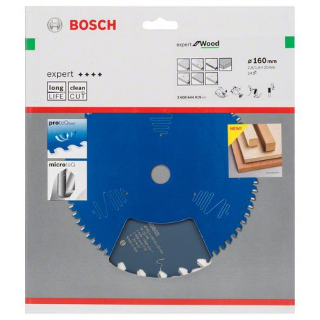 2608644019 Lame de scie circulaire Expert for Wood Accessoire Bosch pro outils