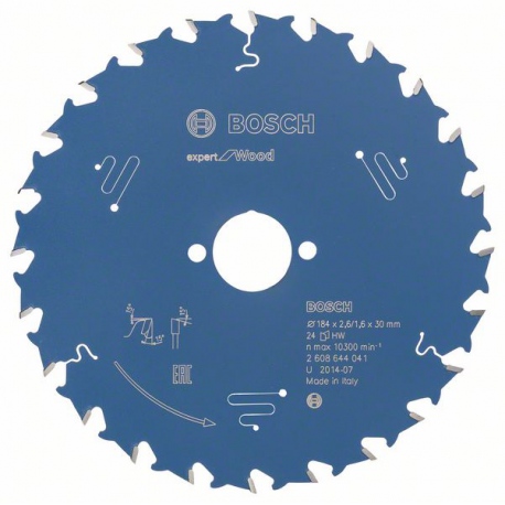 2608644041 Lame de scie circulaire Expert for Wood Accessoire Bosch pro outils