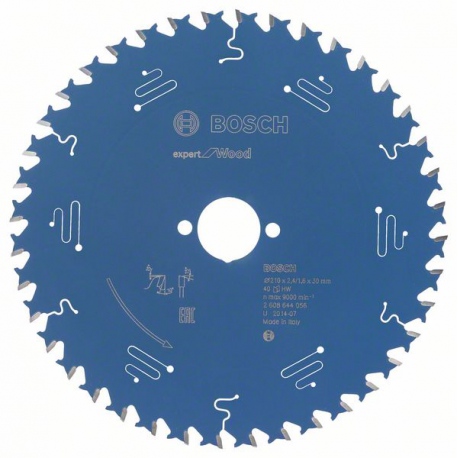 2608644056 Lame de scie circulaire Expert for Wood Accessoire Bosch pro outils