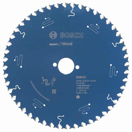 2608644065 Lame de scie circulaire Expert for Wood Accessoire Bosch pro outils