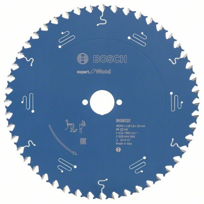 2608644069 Lame de scie circulaire Expert for Wood Accessoire Bosch pro outils