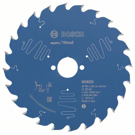 2608644083 Lame de scie circulaire Expert for Wood Accessoire Bosch pro outils