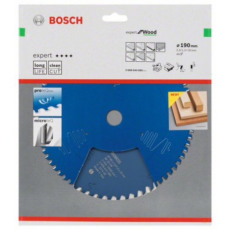 2608644085 Lame de scie circulaire Expert for Wood Accessoire Bosch pro outils