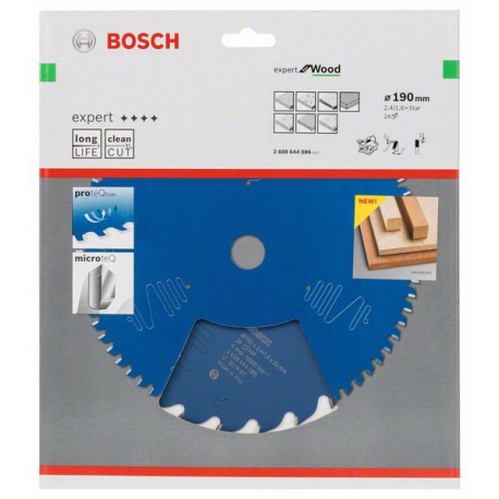 2608644086 Lame de scie circulaire Expert for Wood Accessoire Bosch pro outils