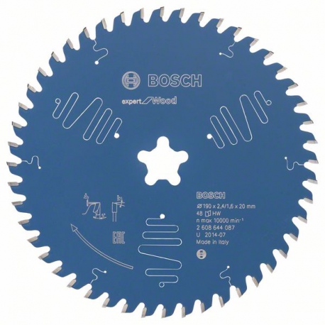 2608644087 Lame de scie circulaire Expert for Wood Accessoire Bosch pro outils