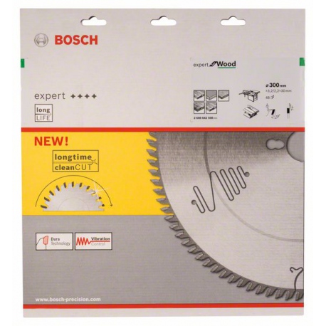 2608642508 Lame de scie circulaire Expert for Wood Accessoire Bosch pro outils
