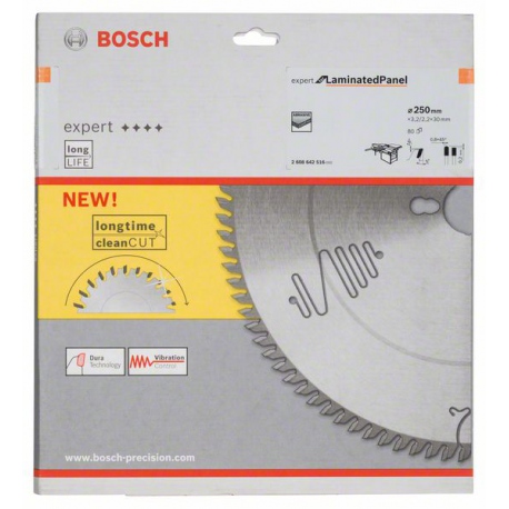 2608642516 Lame de scie circulaire Expert for Laminated Panel Accessoire Bosch pro outils