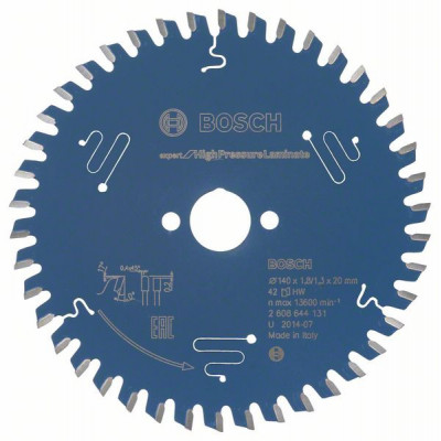 2608644131 Lame de scie circulaire Expert for High Pressure Laminate Accessoire Bosch pro outils