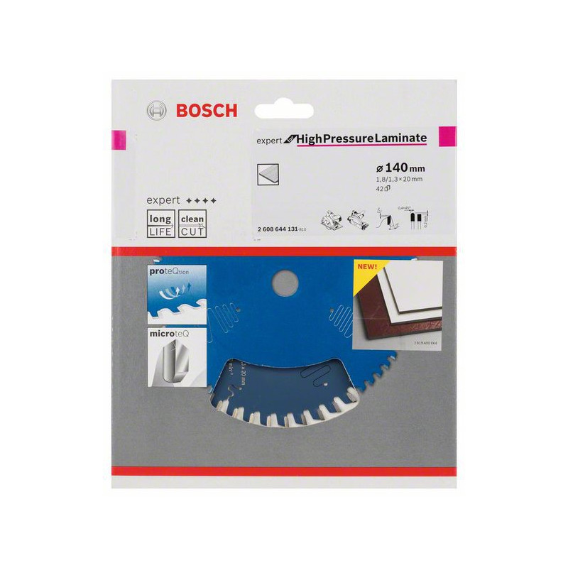 2608644131 Lame de scie circulaire Expert for High Pressure Laminate Accessoire Bosch pro outils