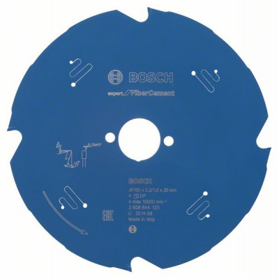 2608644125 Lame de scie circulaire Expert for Fiber Cement Accessoire Bosch pro outils