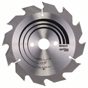 2608641169 Lame de scie circulaire Optiline Wood Accessoire Bosch pro outils