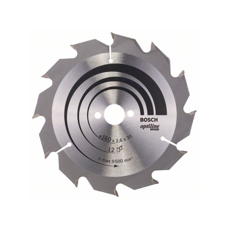 2608641173 Lame de scie circulaire Optiline Wood Accessoire Bosch pro outils