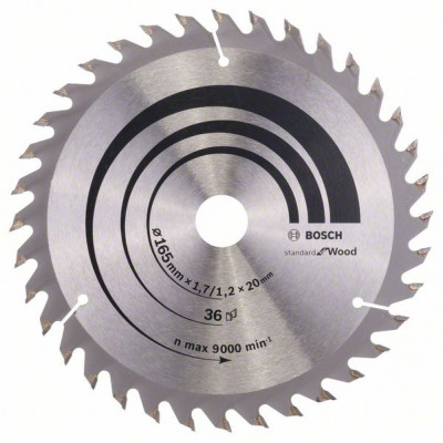 2608642602 Lame de scie circulaire Optiline Wood Accessoire Bosch pro outils