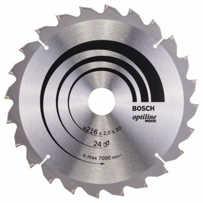 2608640431 Lame de scie circulaire Optiline Wood Accessoire Bosch pro outils
