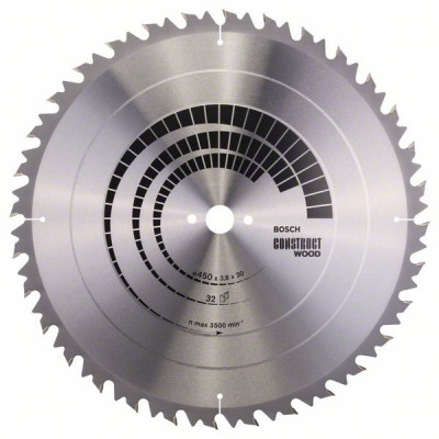 2608640704 Lame de scie circulaire Construct Wood Accessoire Bosch pro outils