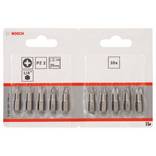 Lot D'embouts De Tournevis PZ2 Magnétiques Longs - Pozidriv - Pour Tâches De Fixation - Neuf