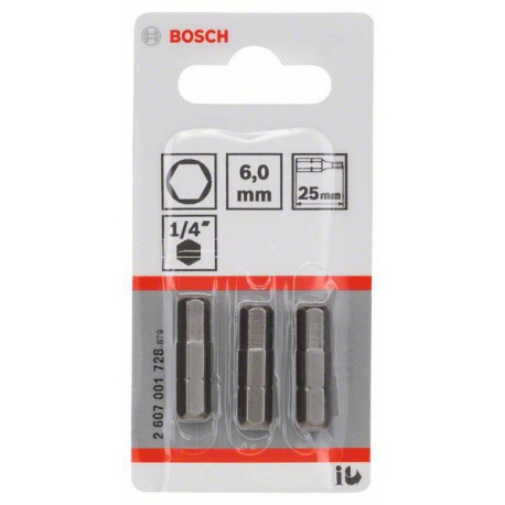 2607001728 Embout de vissage qualité extra-dure Accessoire Bosch pro outils