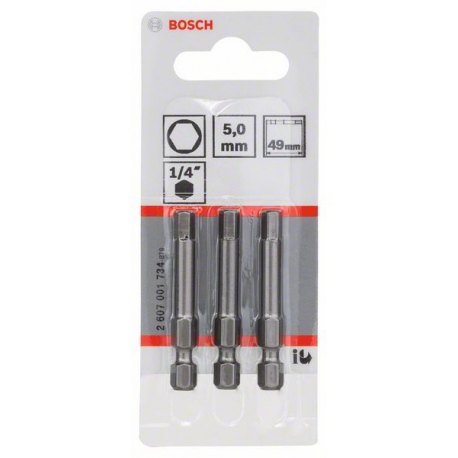2607001734 Embout de vissage qualité extra-dure Accessoire Bosch pro outils