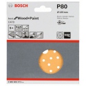 2608608X73 Disque abrasif C470, pack de 5 Accessoire Bosch pro outils